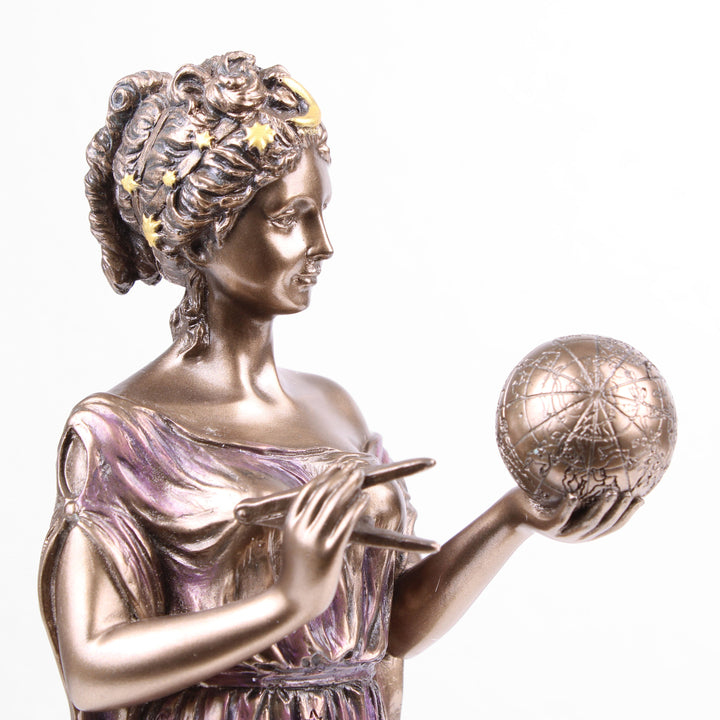 Urania Griechische Goettin Statue (Kaltguss-Bronze Skulptur)