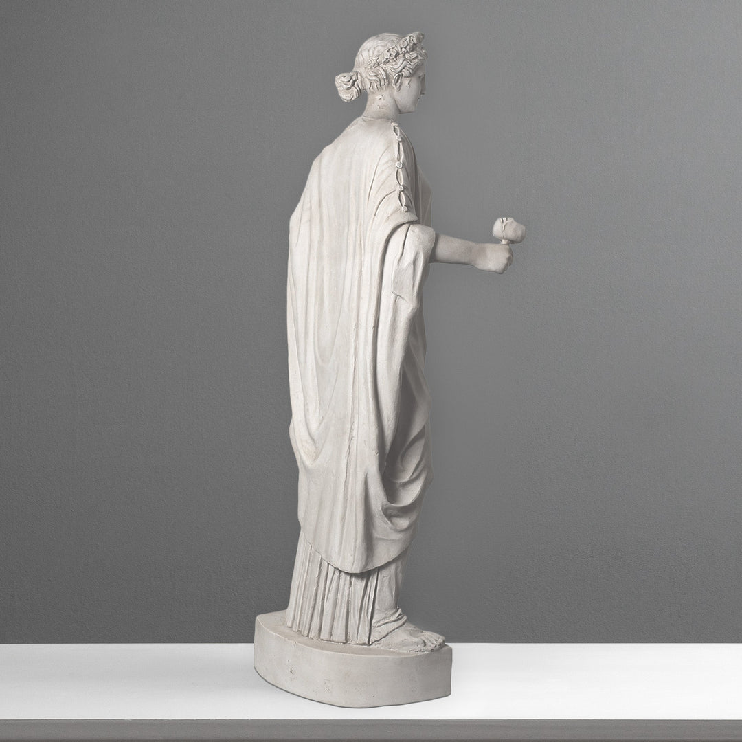 Venus mit Rose Lebensgrosse Statue (Gross)