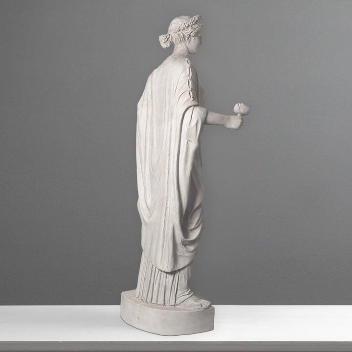Venus mit Rose Lebensgrosse Statue (Gross)