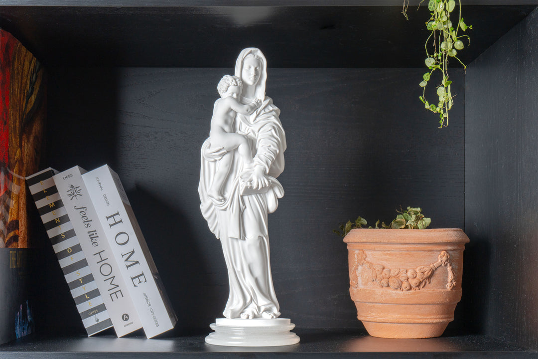 Statue der Jungfrau mit Kind – Madonna delle Arpie nach Andrea del Sarto