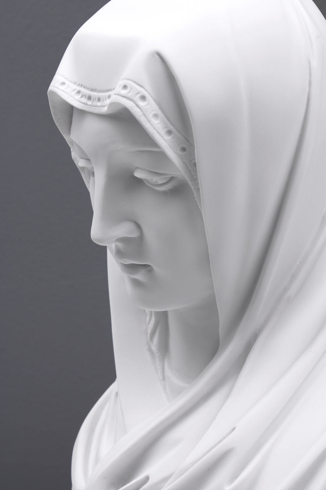 Jungfrau Maria Büste Skulptur (Mittel)