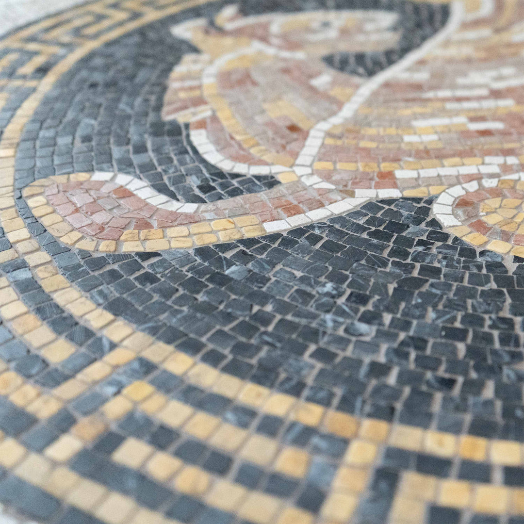 Geflügelter Löwe Marmor-Mosaik