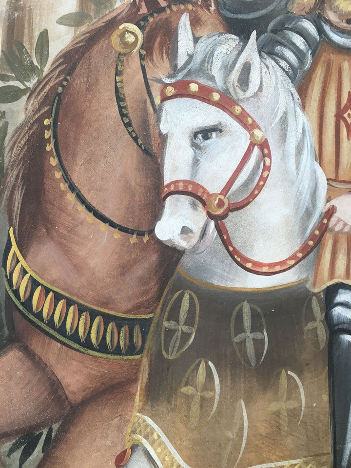 Genuss des Sieges Fresko Gemälde