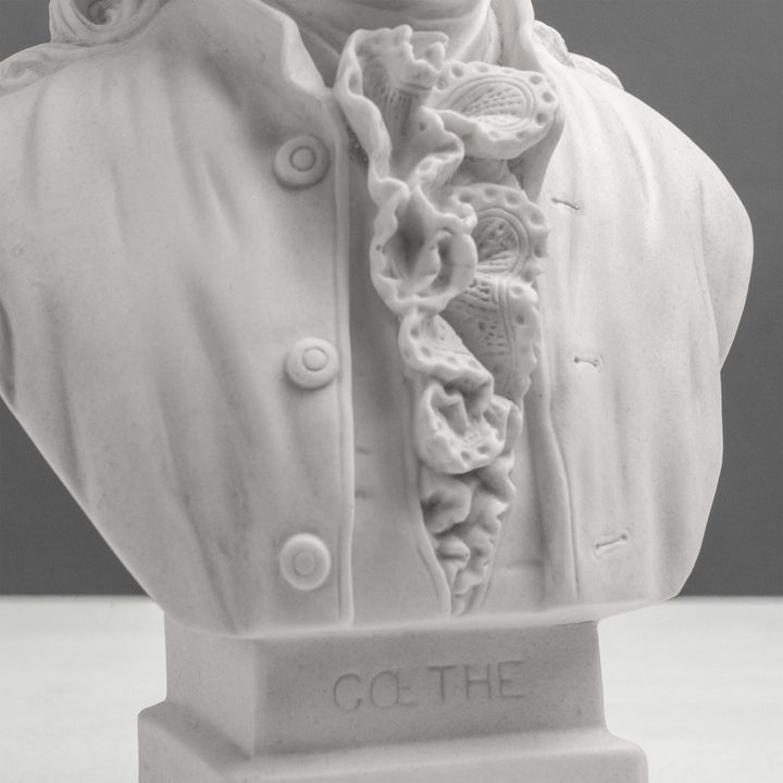 Goethe-Büste – Deutscher Dichter im neoklassizistischen Stil