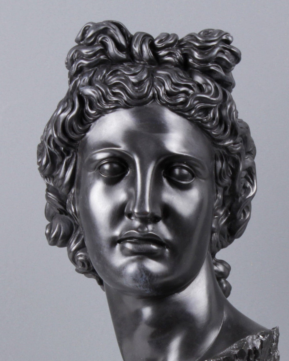 Büste des Apollon - Olympische Gott (Bronze)