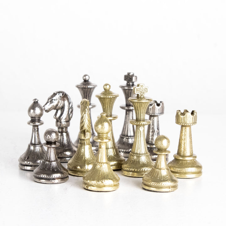 Mignon-Flowry-Metallschachspiel von Italfama
