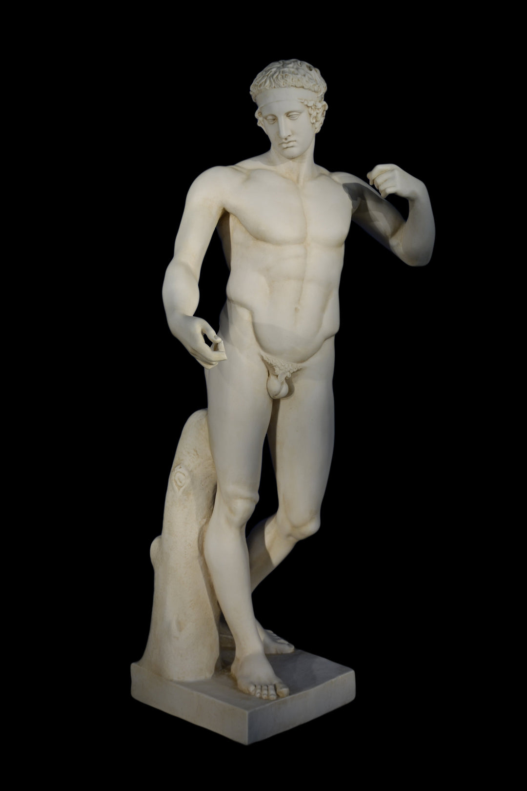 Griechischer Athlet Lebensgrosse Statue