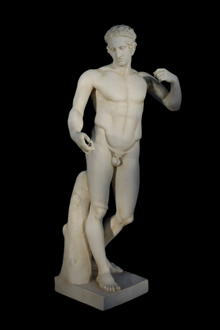 Griechischer Athlet Lebensgrosse Statue