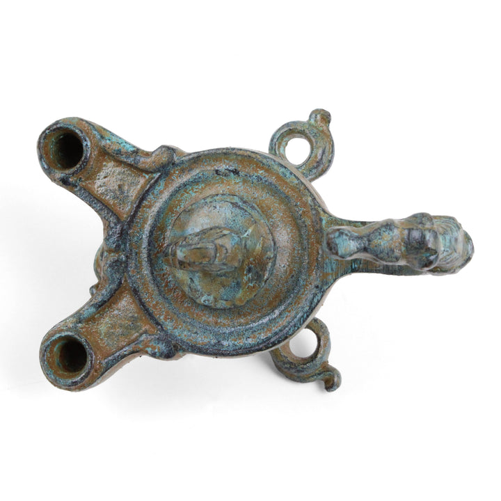 Römische Öllampe (Bronze)