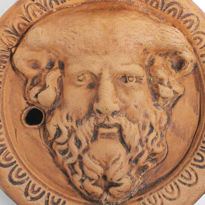 Öllampe mit Faun-Darstellung