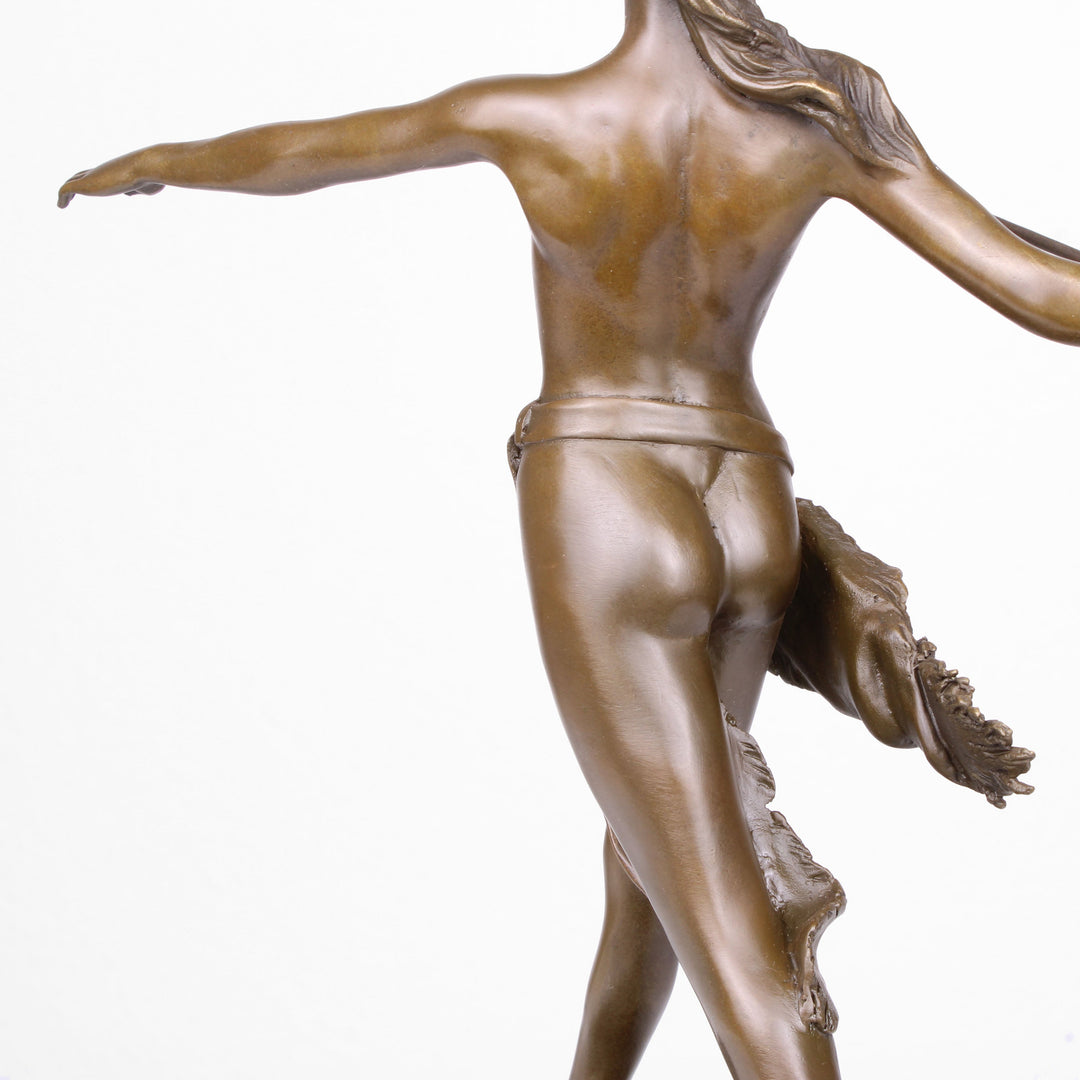 Amazone Statue (Bronze, Wachsguss)