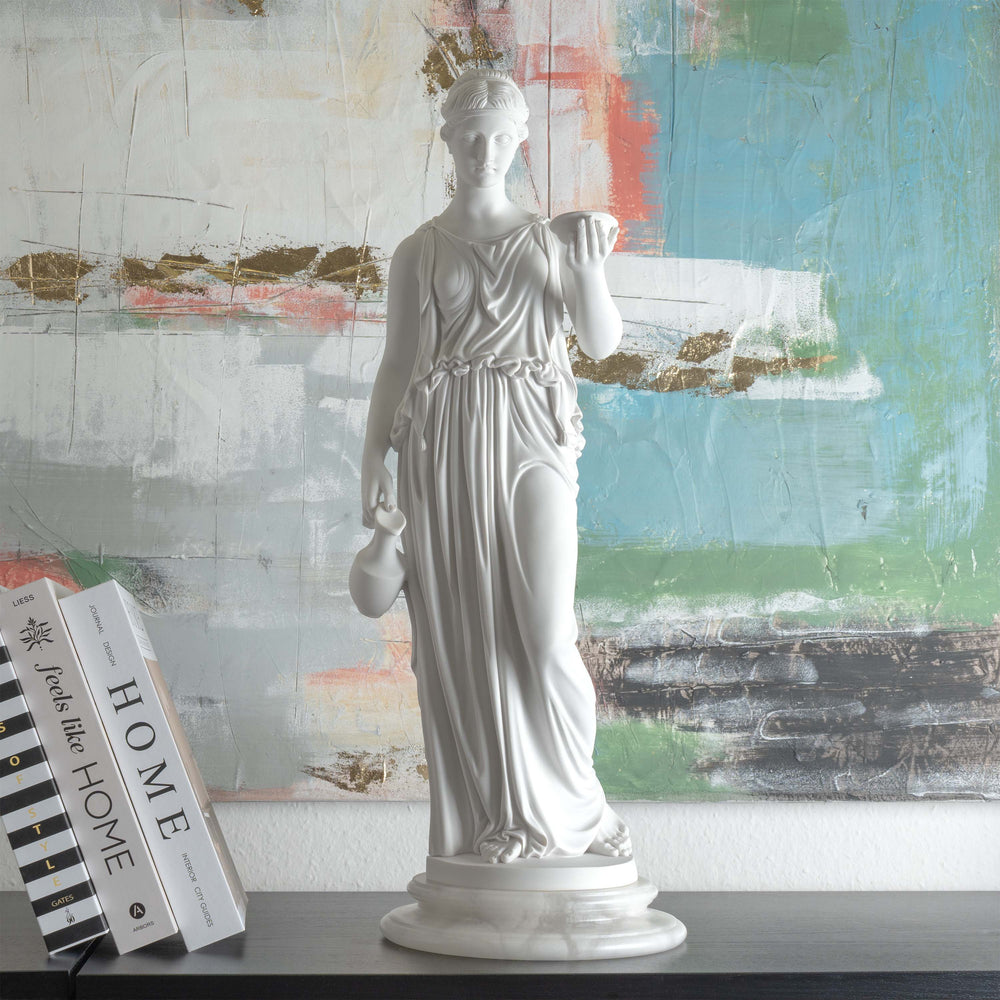 Hebe Figur (Göttin der Jugend, Neoklassisches Modell nach Thorvaldsen)