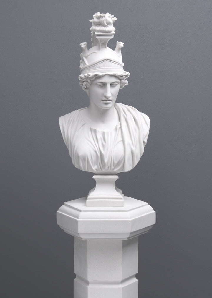 Große Säule für Büste