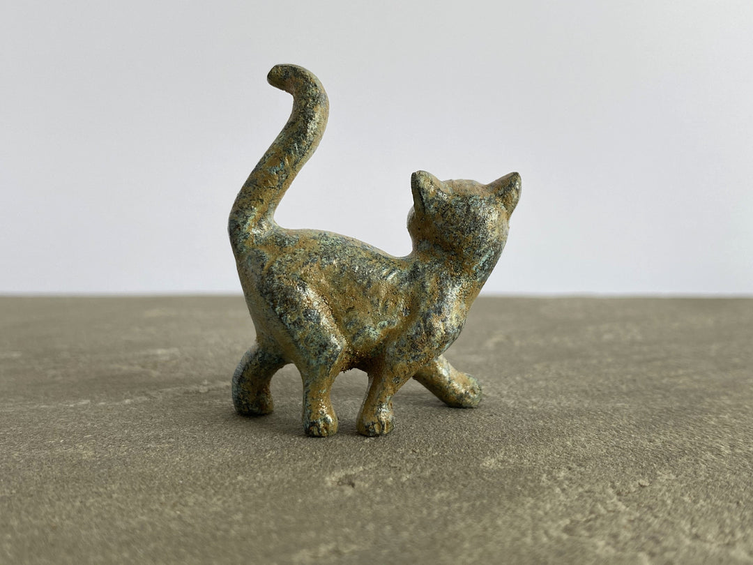 Kätzchen Statue (Bronze)
