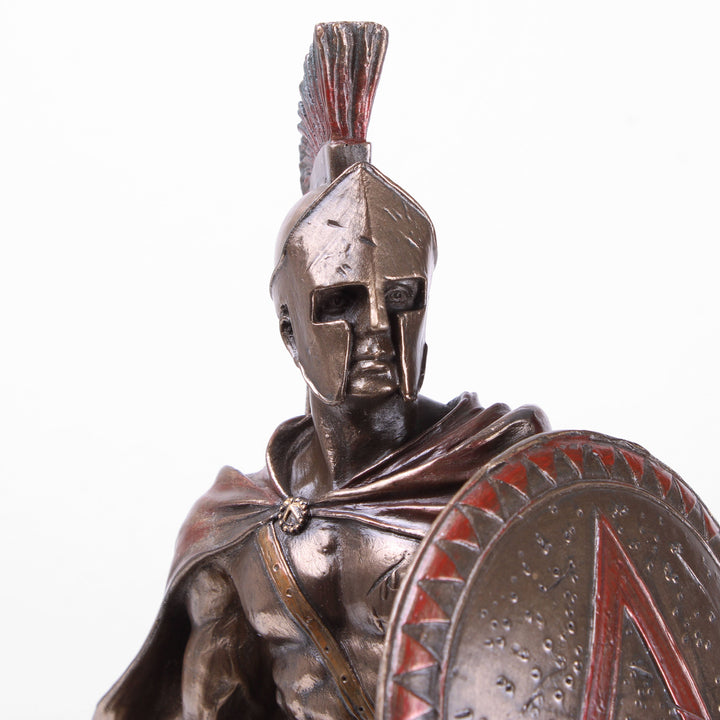 Leonidas (Bronzierte Skulptur aus Kunstharz)