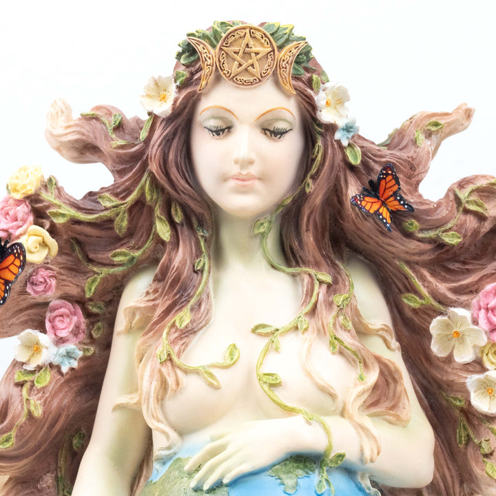 Mutter Erde Gaia Statue (Bunte Harz Skulptur)