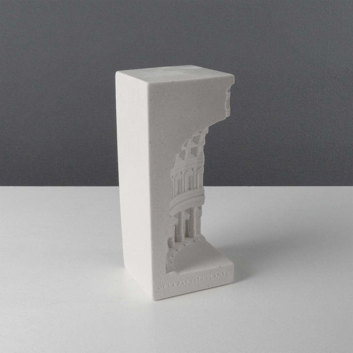 Marmorskulptur Klassische Architektur „De la Passata Pianta“ (Paar)