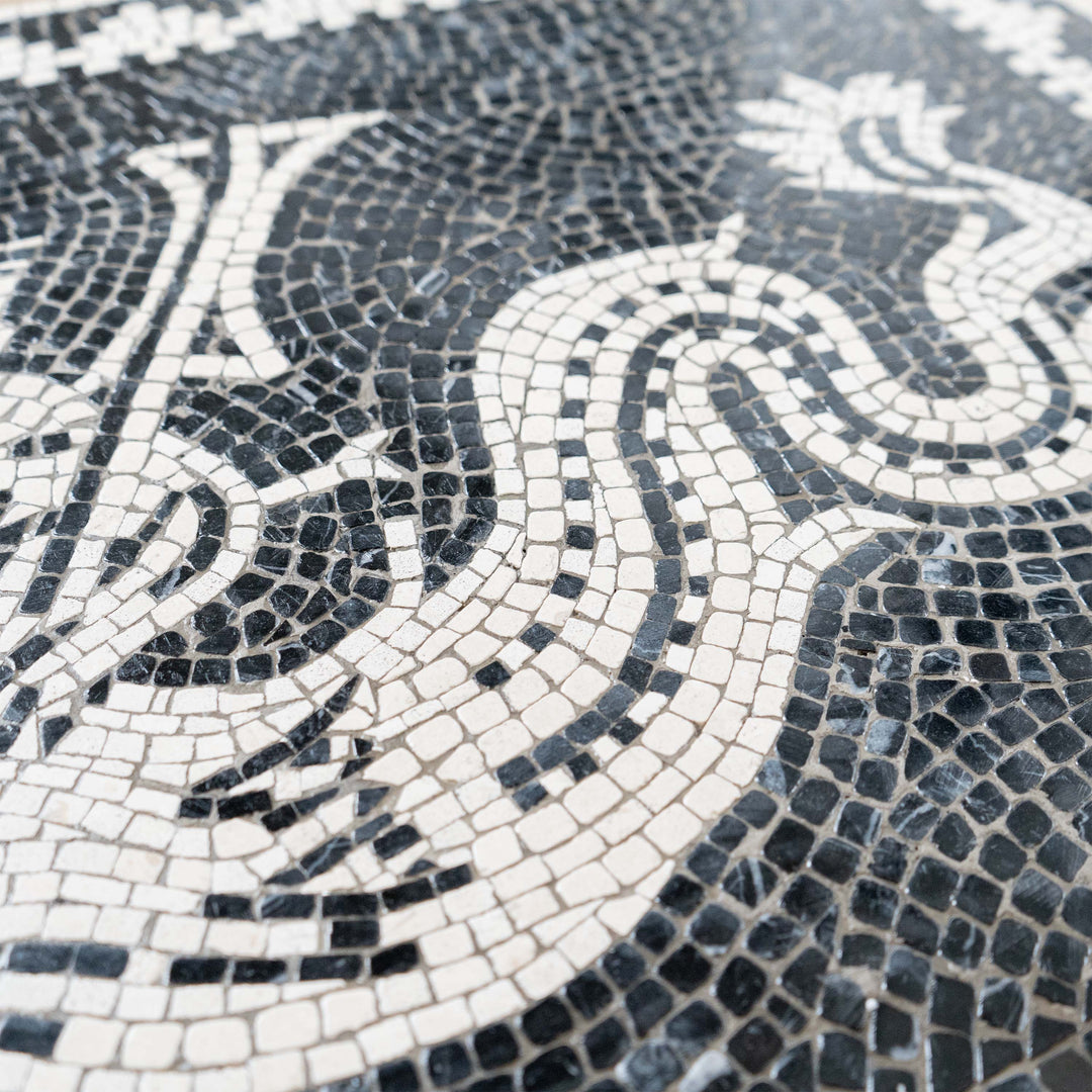 Meereskentaur (Ichthyokentaur) Marmor-Mosaik