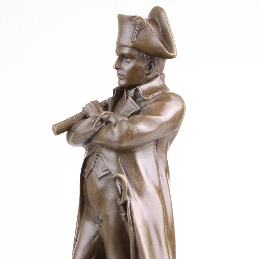 Napoleon Statue als General (Bronze, Wachsguss)