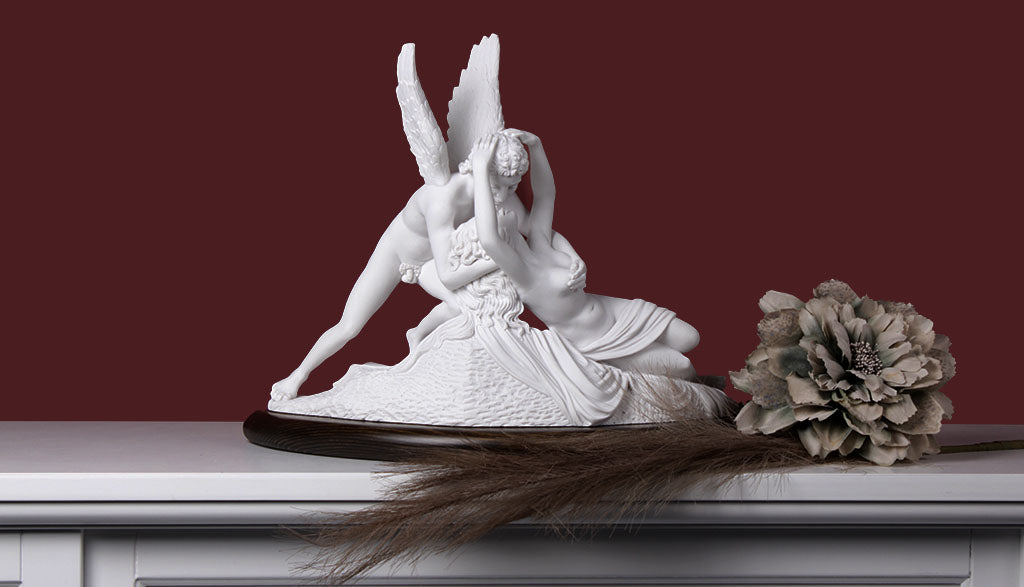 Cupid und Psyche Skulptur