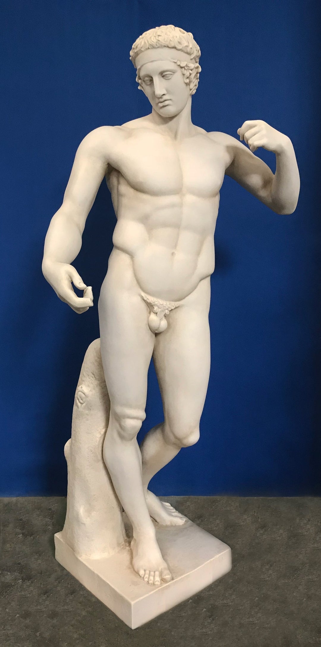 Griechischer Athlet Lebensgrosse Statue