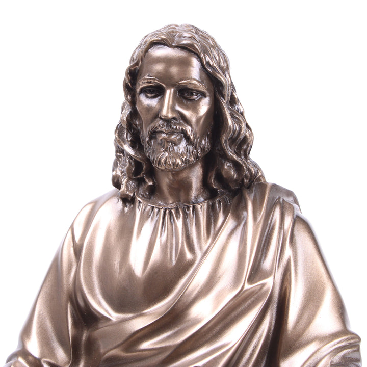 Jesus Christus Prediger Statue (Kaltguss-Bronze Skulptur)