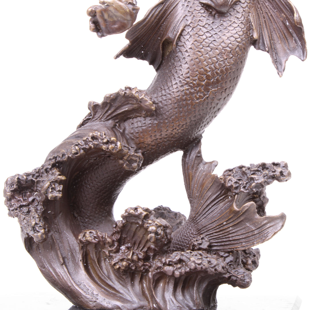 Poseidon Statue (Bronze, Wachsguss)