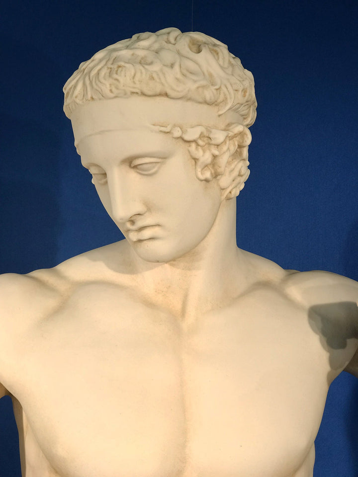 Griechischer Athlet Lebensgrosse Statue