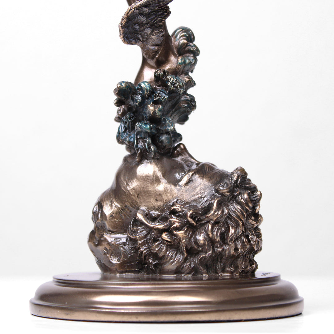 Hermes von Giambologna (Bronzierte Skulptur aus Kunstharz)