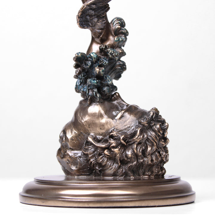 Hermes von Giambologna (Bronzierte Skulptur aus Kunstharz)