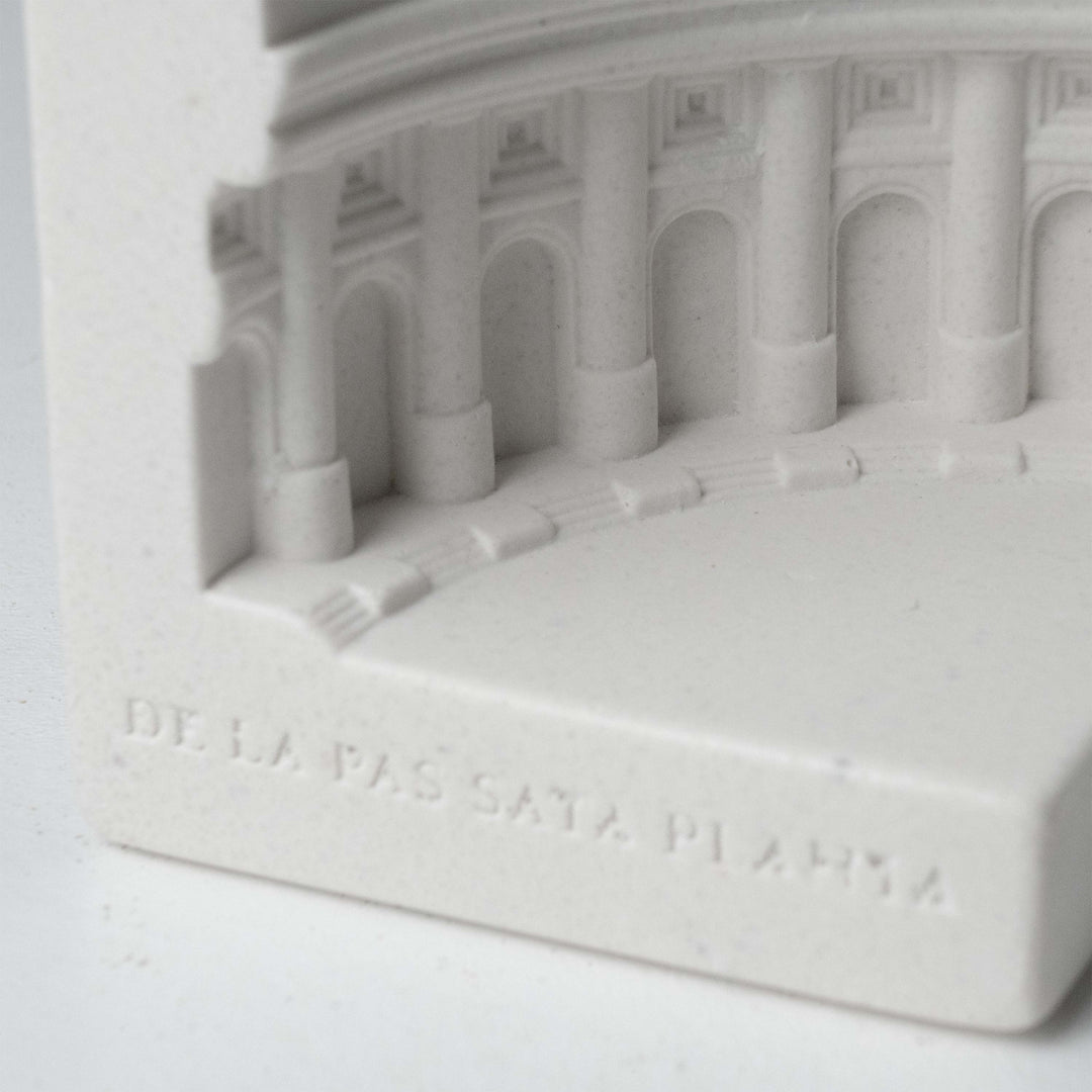 Marmorskulptur Klassische Architektur „De la Passata Pianta“ (Paar)