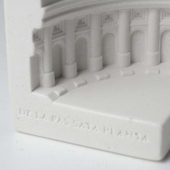 Marmorskulptur Klassische Architektur „De la Passata Pianta“ (Paar)