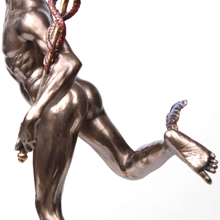 Hermes von Giambologna (Bronzierte Skulptur aus Kunstharz)