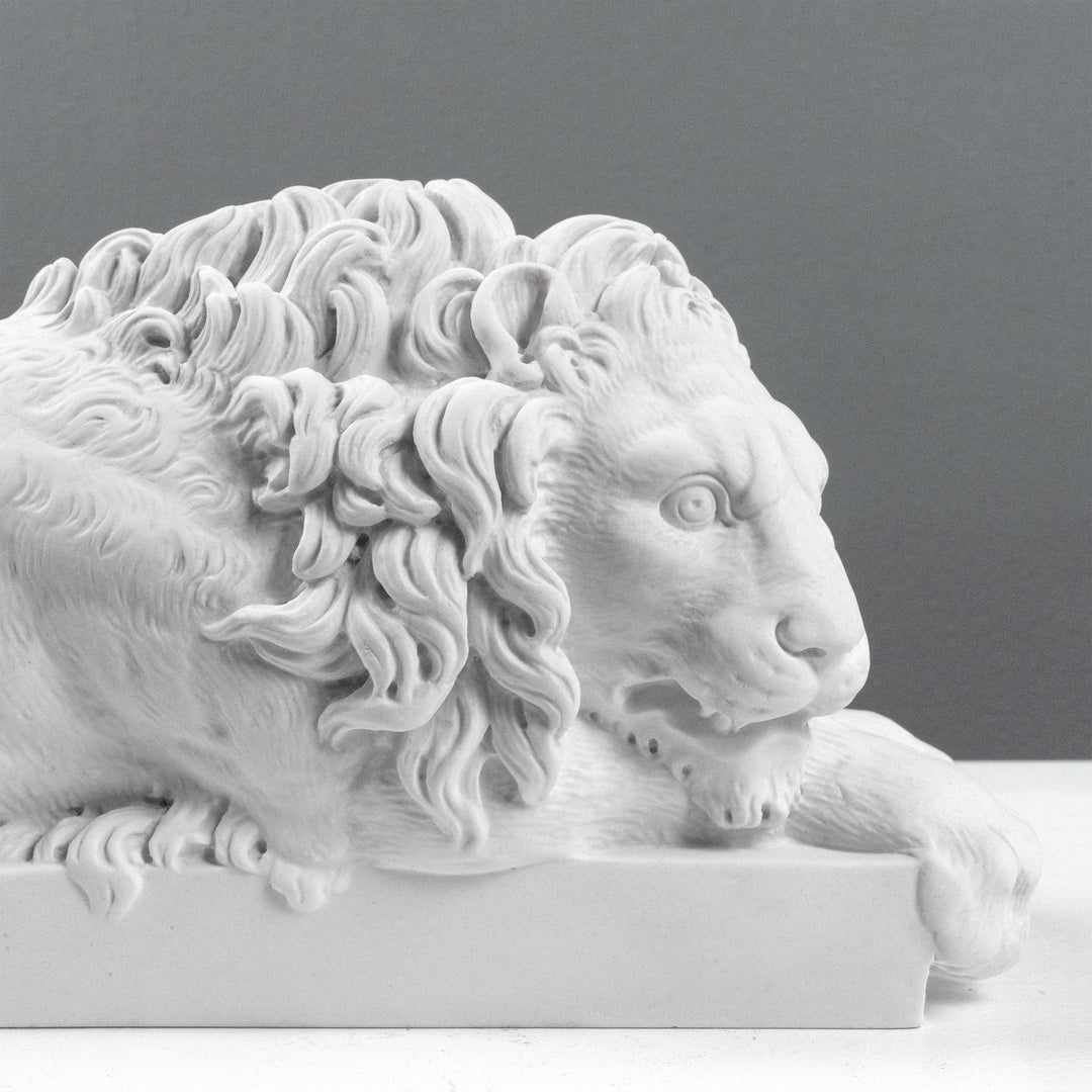 Canova Löwen Statuen im Paar (Klein)