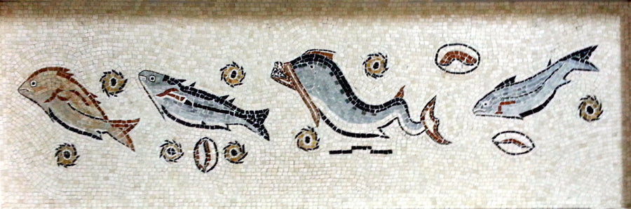 Impluvium Marmor-Mosaik