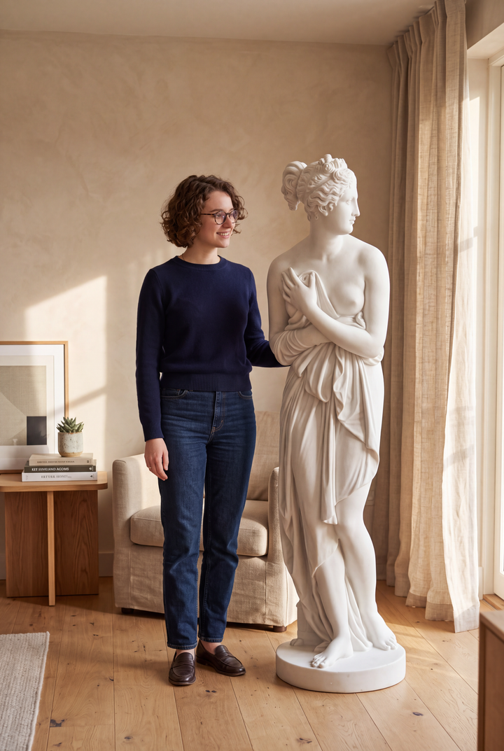 Venus Italica von Canova Lebensgrosse Statue (Gross)