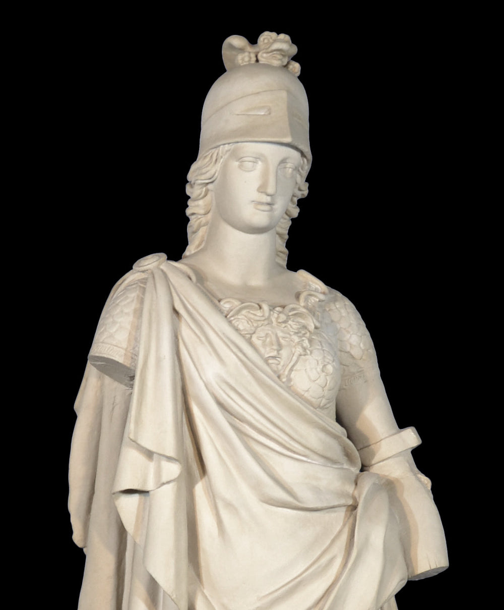 Athena Lebensgrosse Statue (Gross) – Griechische Goettin der Weisheit