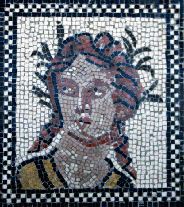 Göttin des Frühlings Marmor-Mosaik