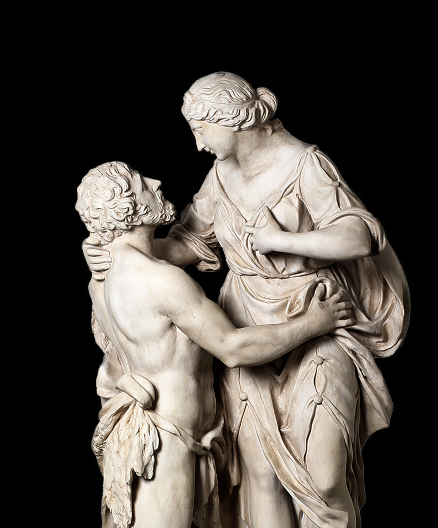 Liebespaar Lebensgrosse Statue (Gross)