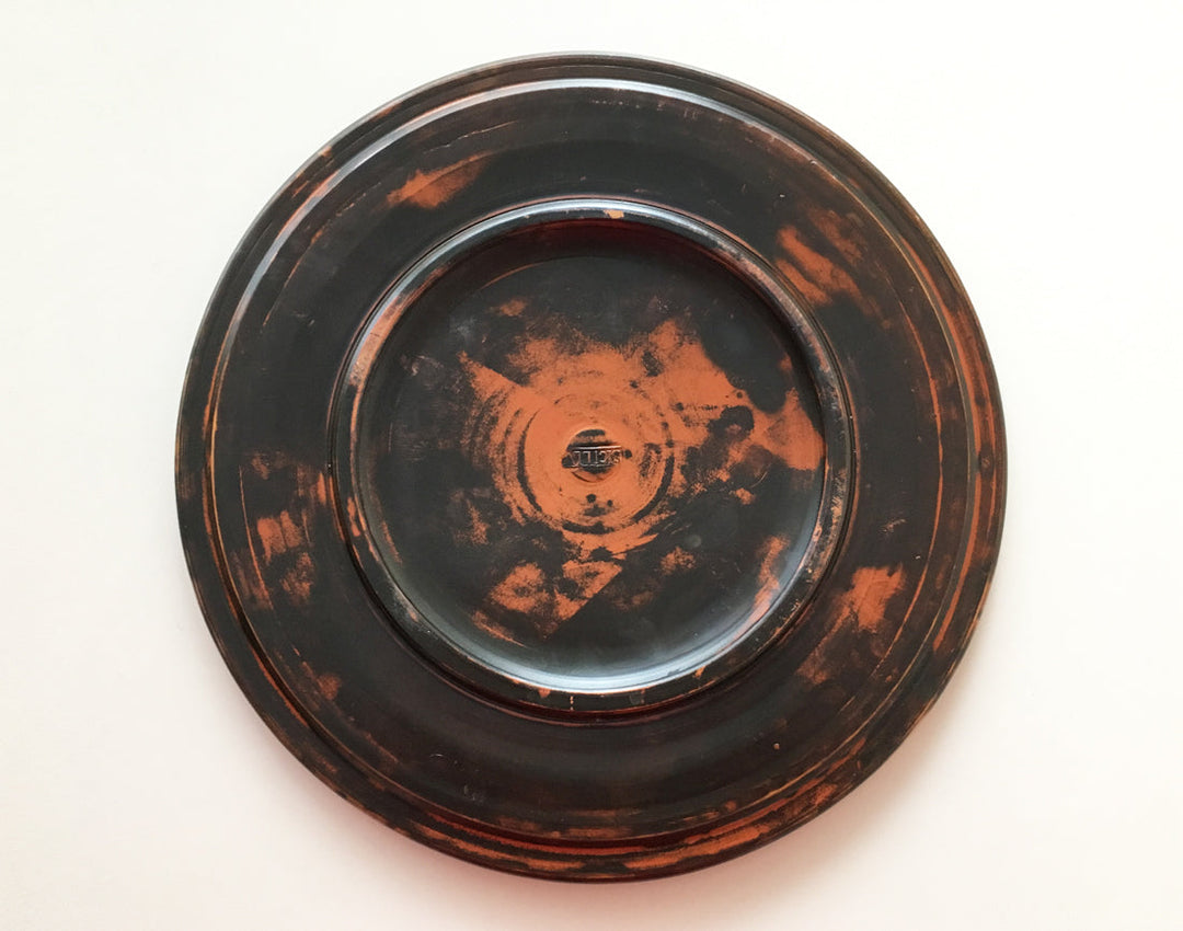 Castor-Ware-Teller mit Eichelmotiv