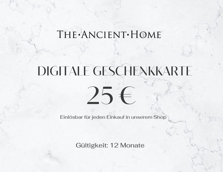 Digitale Geschenkkarte