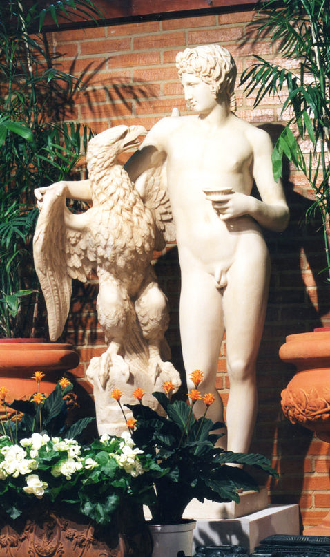Ganymed Lebensgrosse Statue (Gross)