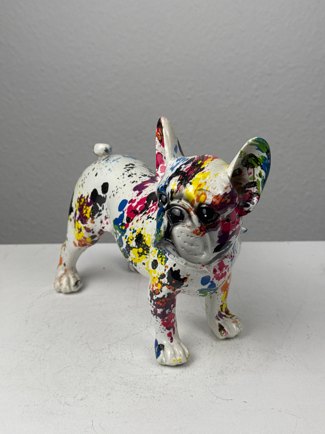 Bulldogge Pop Art (Moderne Spritzoptik)