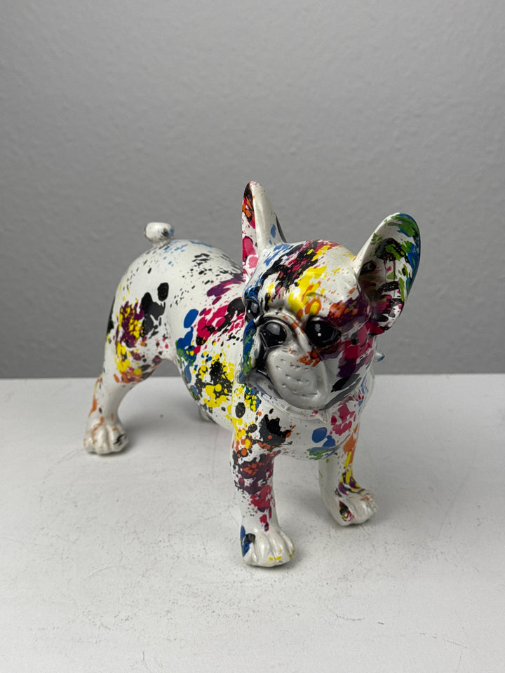 Bulldogge Pop Art (Moderne Spritzoptik)