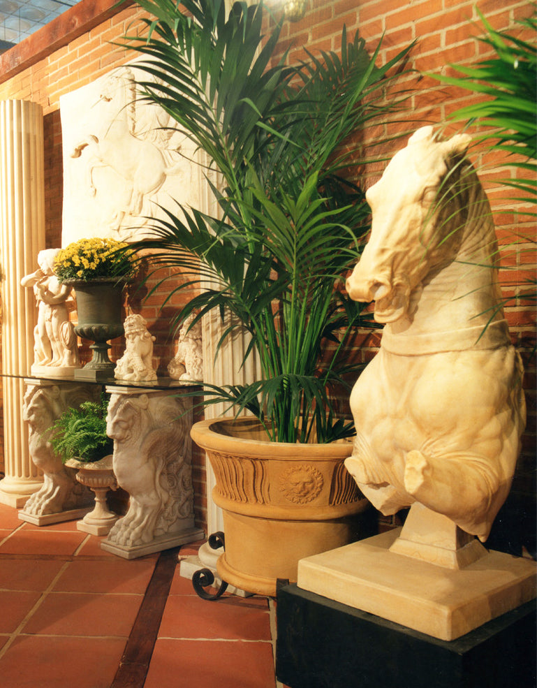 Roemischer Pferdetorso Statue (Gross)