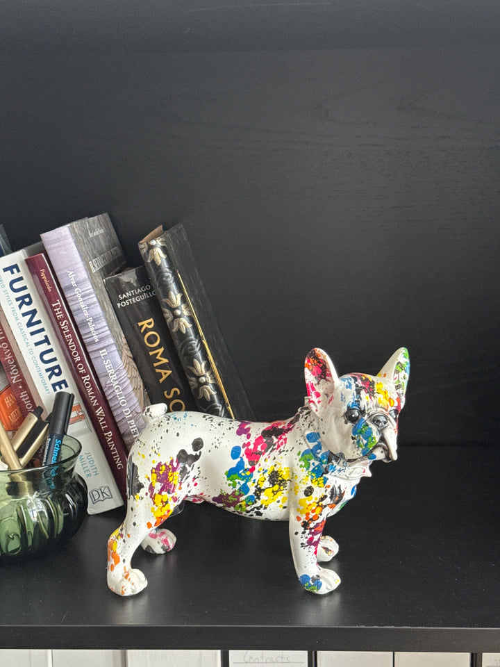 Bulldogge Pop Art (Moderne Spritzoptik)