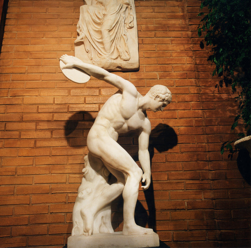 Diskobolos Statue (Lebensgross)