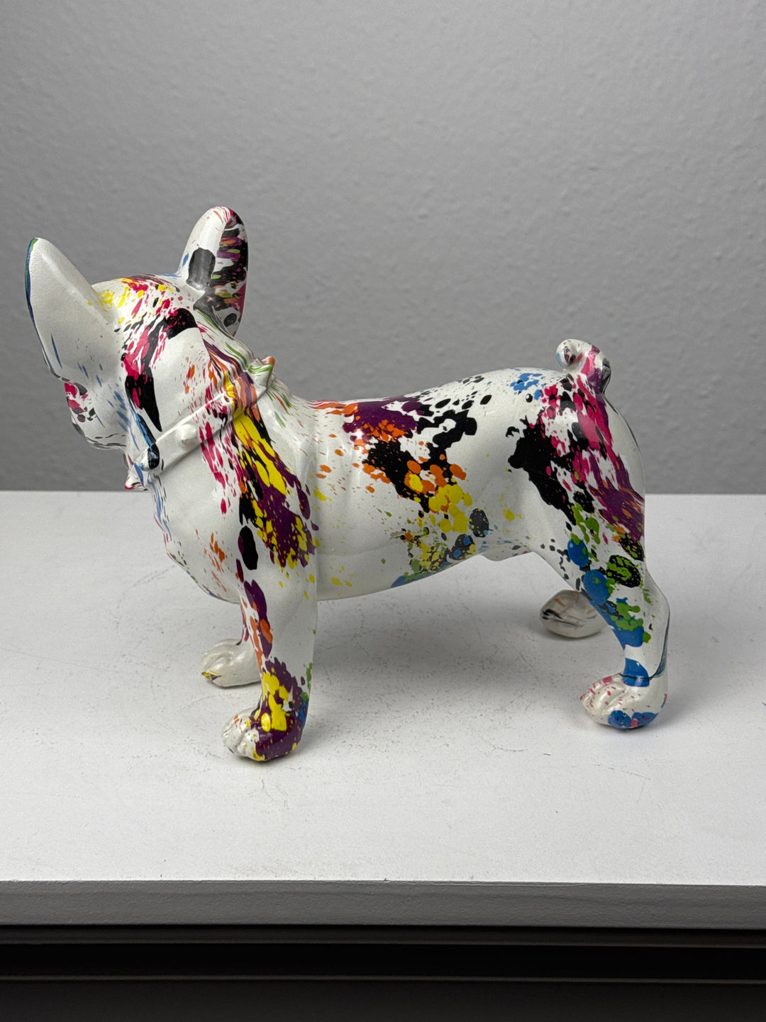 Bulldogge Pop Art (Moderne Spritzoptik)