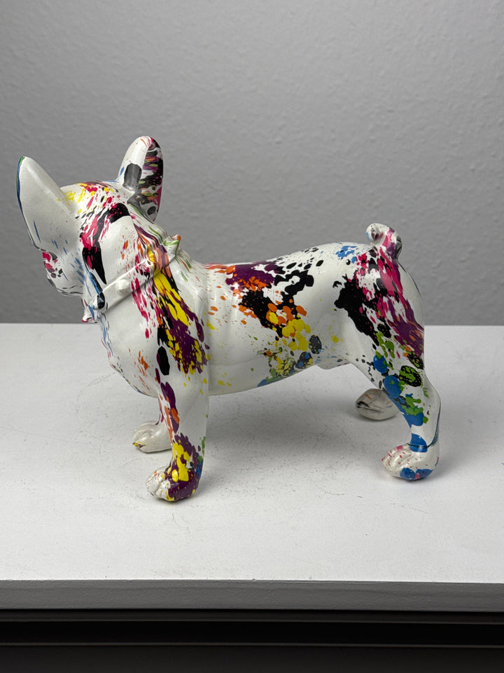 Bulldogge Pop Art (Moderne Spritzoptik)