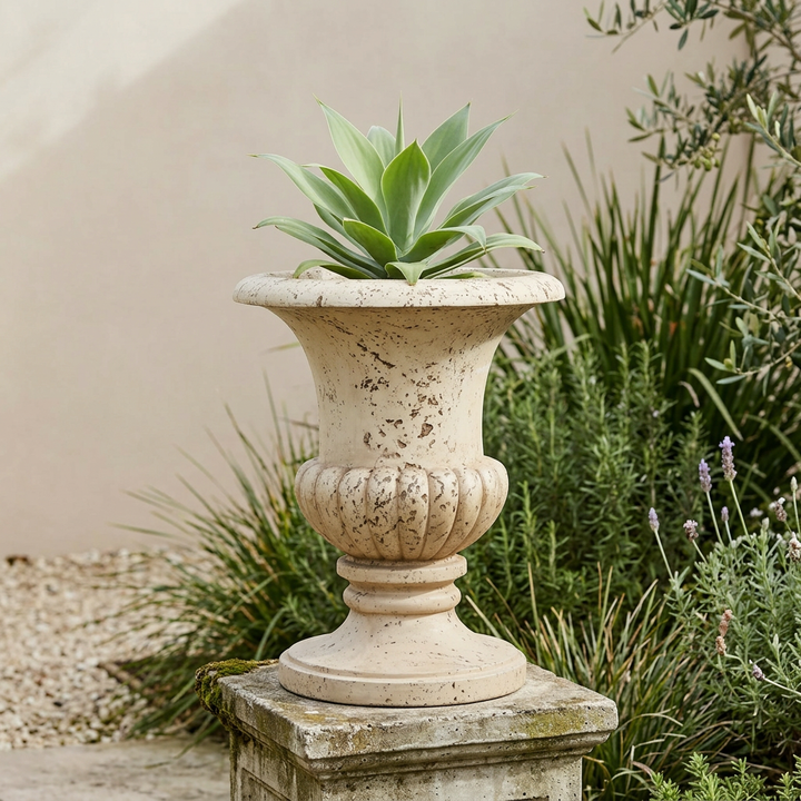 Grosse Outdoor-Urne Pflanzgefaess